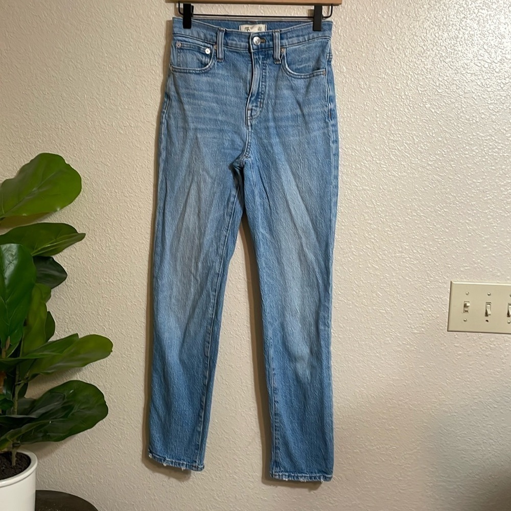 Madewell full length classic straight